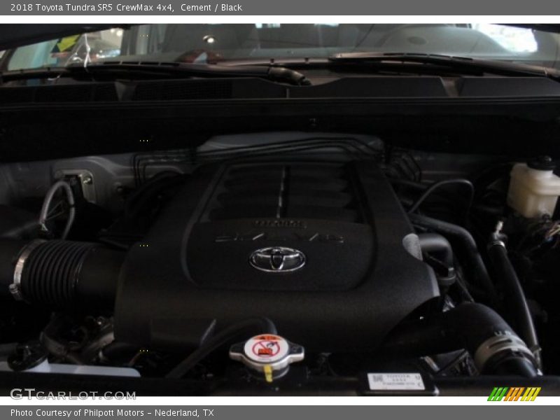 Cement / Black 2018 Toyota Tundra SR5 CrewMax 4x4