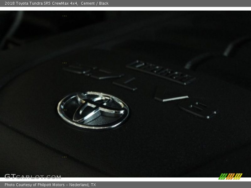 Cement / Black 2018 Toyota Tundra SR5 CrewMax 4x4