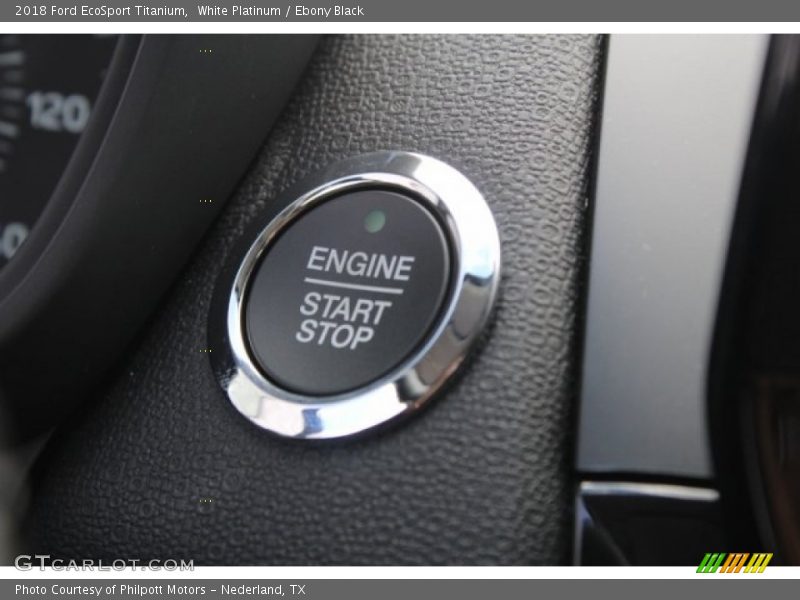 Controls of 2018 EcoSport Titanium