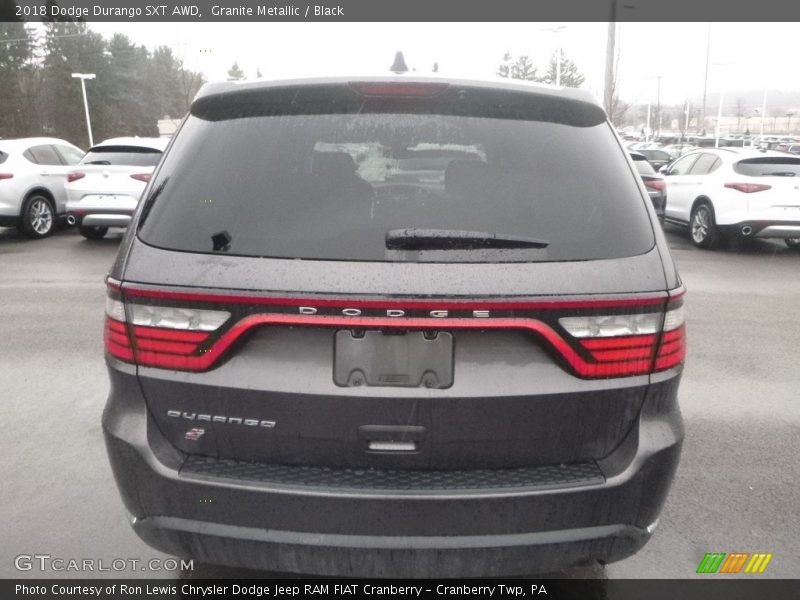 Granite Metallic / Black 2018 Dodge Durango SXT AWD