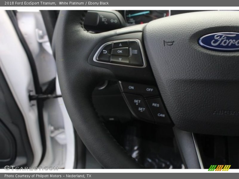 Controls of 2018 EcoSport Titanium