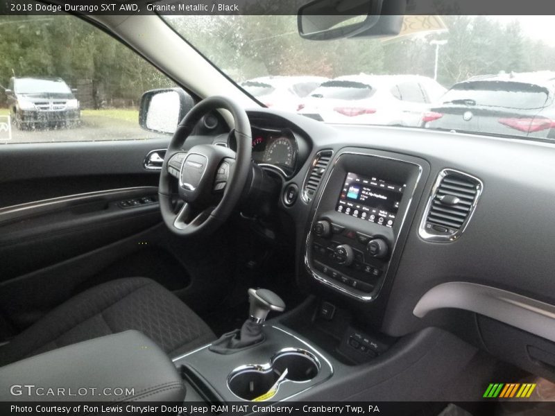 Granite Metallic / Black 2018 Dodge Durango SXT AWD