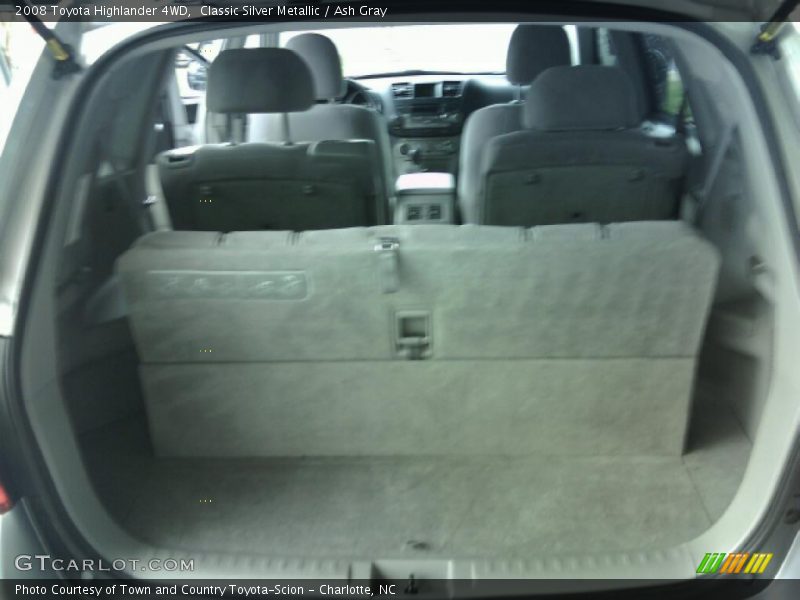 Classic Silver Metallic / Ash Gray 2008 Toyota Highlander 4WD