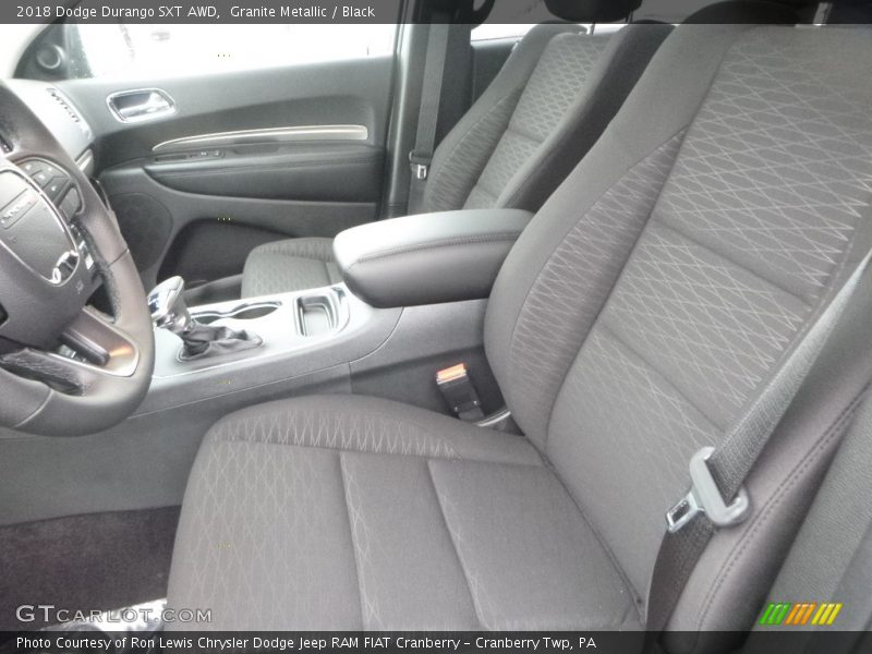 Granite Metallic / Black 2018 Dodge Durango SXT AWD