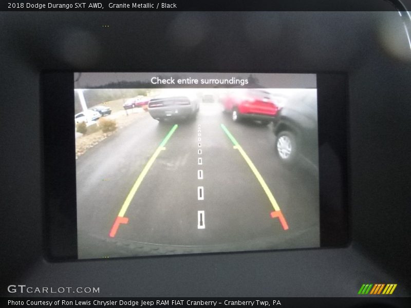 Granite Metallic / Black 2018 Dodge Durango SXT AWD