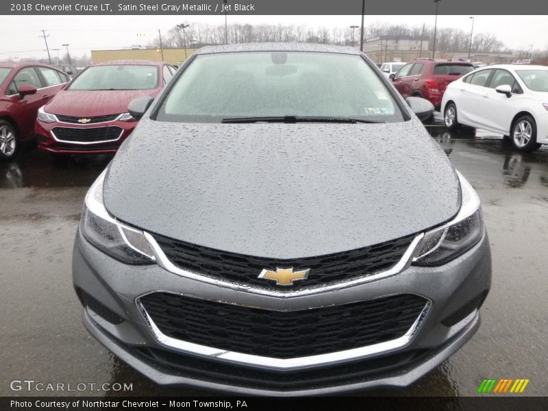 Satin Steel Gray Metallic / Jet Black 2018 Chevrolet Cruze LT