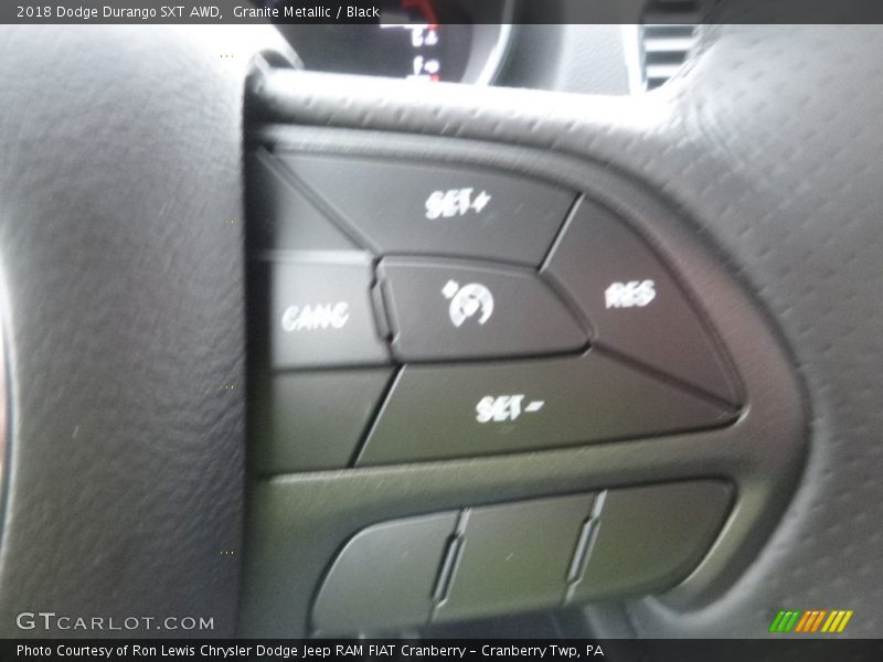 Granite Metallic / Black 2018 Dodge Durango SXT AWD