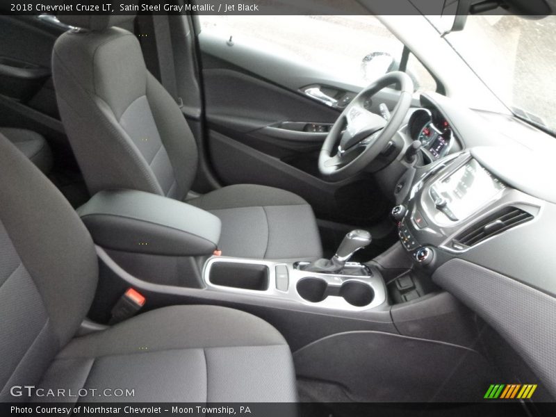Satin Steel Gray Metallic / Jet Black 2018 Chevrolet Cruze LT