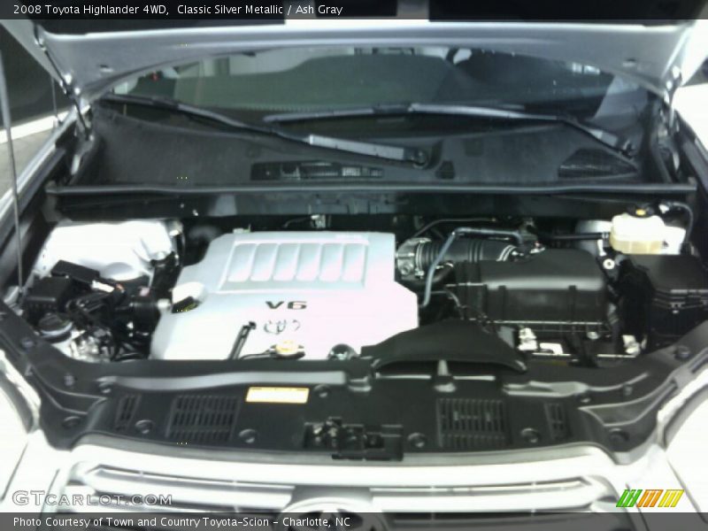 Classic Silver Metallic / Ash Gray 2008 Toyota Highlander 4WD