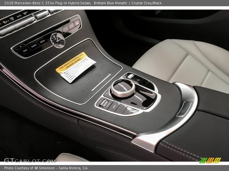 Controls of 2018 C 350e Plug-in Hybrid Sedan