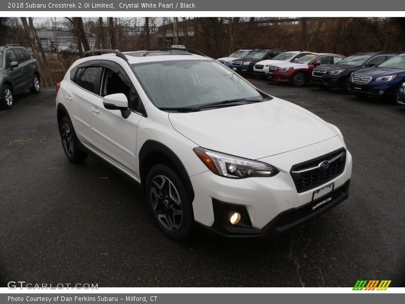 Crystal White Pearl / Black 2018 Subaru Crosstrek 2.0i Limited