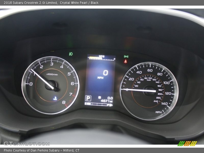 Crystal White Pearl / Black 2018 Subaru Crosstrek 2.0i Limited