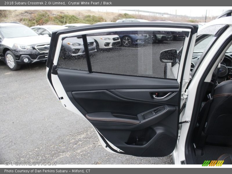 Crystal White Pearl / Black 2018 Subaru Crosstrek 2.0i Limited