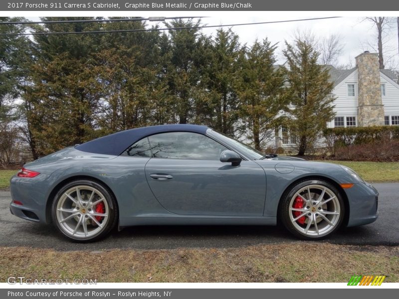  2017 911 Carrera S Cabriolet Graphite Blue Metallic