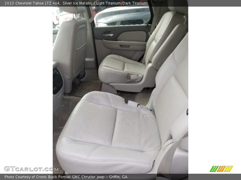Silver Ice Metallic / Light Titanium/Dark Titanium 2013 Chevrolet Tahoe LTZ 4x4