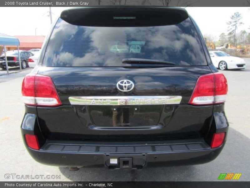 Black / Dark Gray 2008 Toyota Land Cruiser