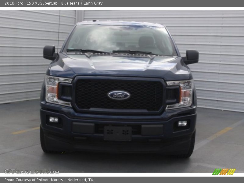 Blue Jeans / Earth Gray 2018 Ford F150 XL SuperCab