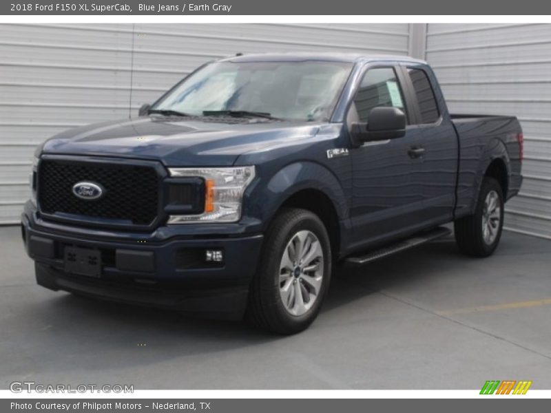 Blue Jeans / Earth Gray 2018 Ford F150 XL SuperCab
