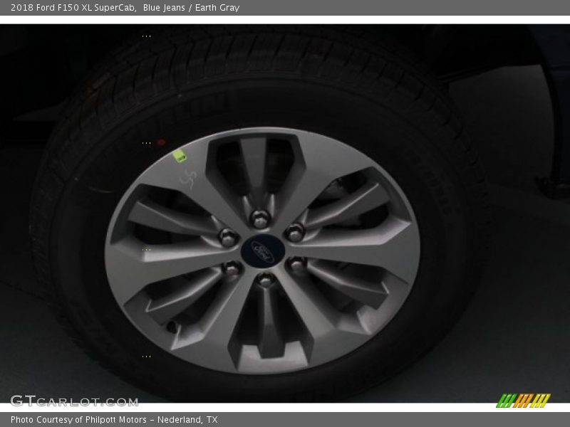 Blue Jeans / Earth Gray 2018 Ford F150 XL SuperCab