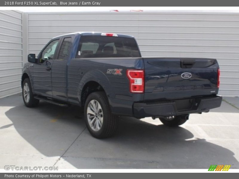 Blue Jeans / Earth Gray 2018 Ford F150 XL SuperCab