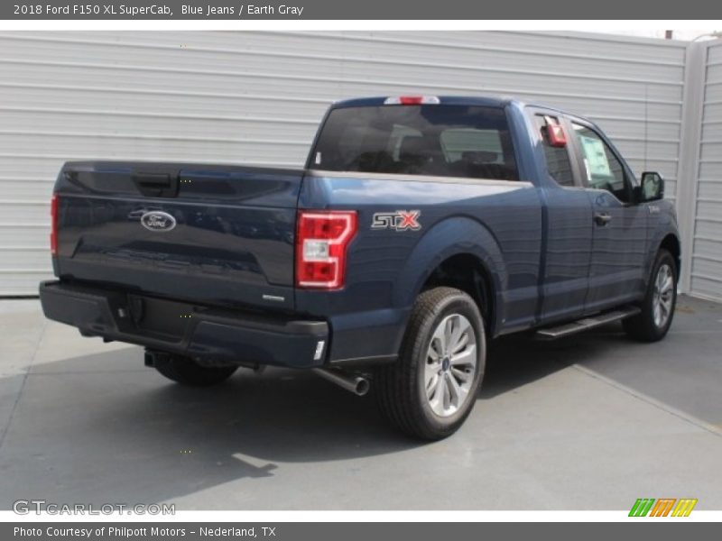 Blue Jeans / Earth Gray 2018 Ford F150 XL SuperCab