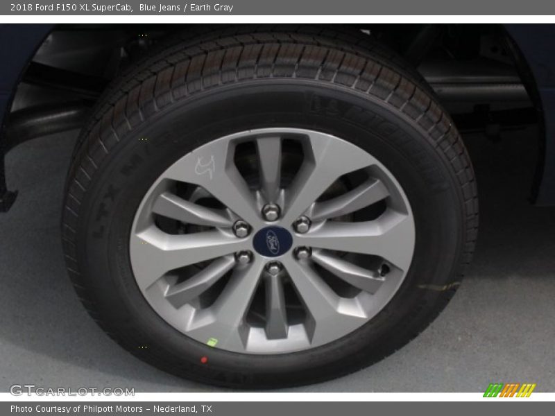 Blue Jeans / Earth Gray 2018 Ford F150 XL SuperCab