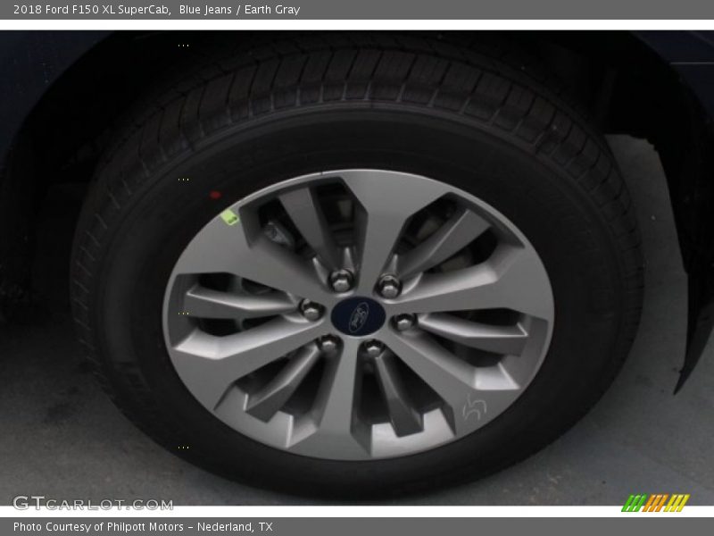 Blue Jeans / Earth Gray 2018 Ford F150 XL SuperCab