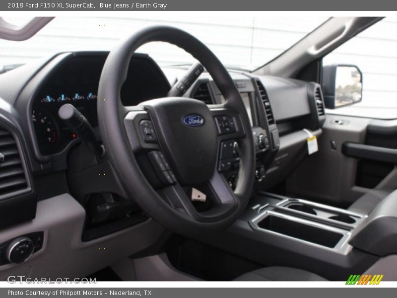 Blue Jeans / Earth Gray 2018 Ford F150 XL SuperCab