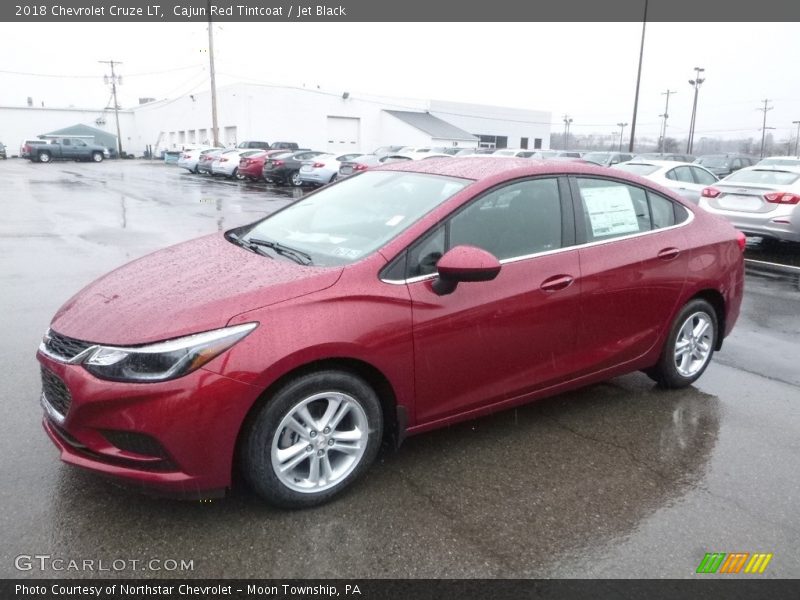 Cajun Red Tintcoat / Jet Black 2018 Chevrolet Cruze LT