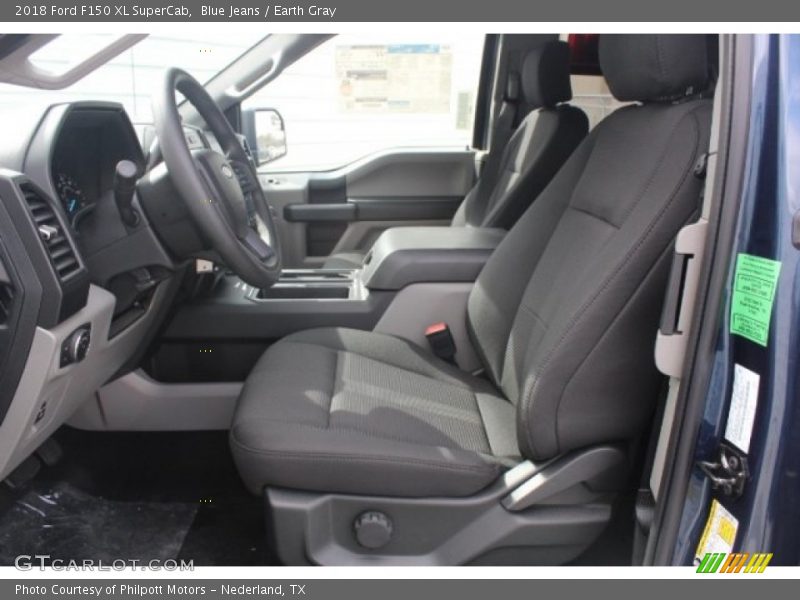 Blue Jeans / Earth Gray 2018 Ford F150 XL SuperCab