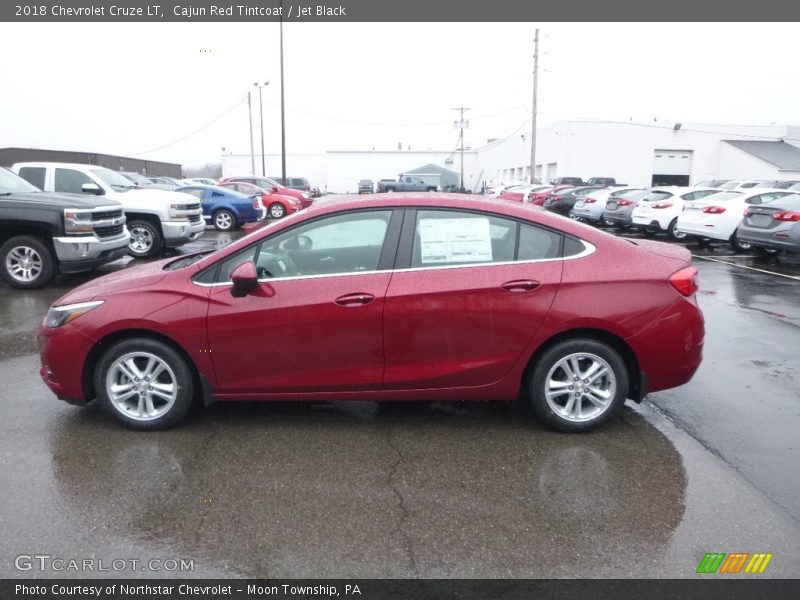 Cajun Red Tintcoat / Jet Black 2018 Chevrolet Cruze LT