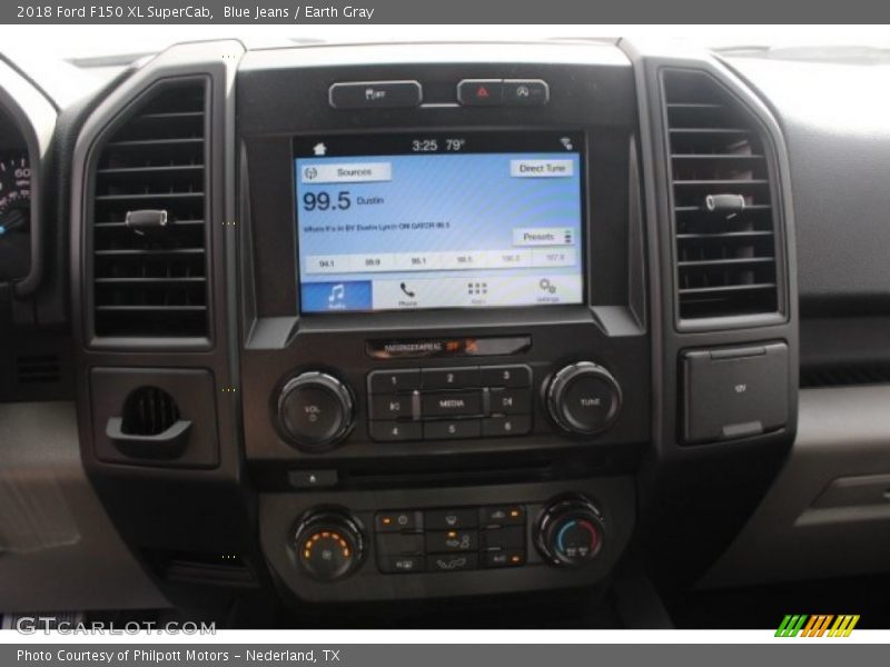 Blue Jeans / Earth Gray 2018 Ford F150 XL SuperCab