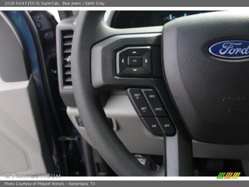 Blue Jeans / Earth Gray 2018 Ford F150 XL SuperCab