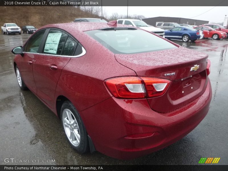 Cajun Red Tintcoat / Jet Black 2018 Chevrolet Cruze LT