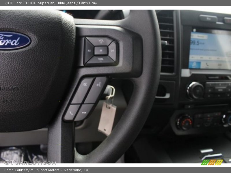 Blue Jeans / Earth Gray 2018 Ford F150 XL SuperCab