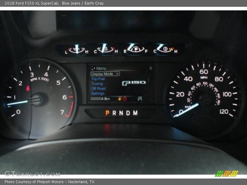 Blue Jeans / Earth Gray 2018 Ford F150 XL SuperCab