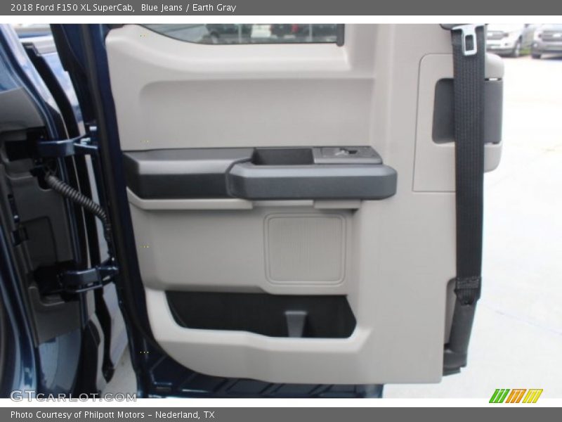 Blue Jeans / Earth Gray 2018 Ford F150 XL SuperCab