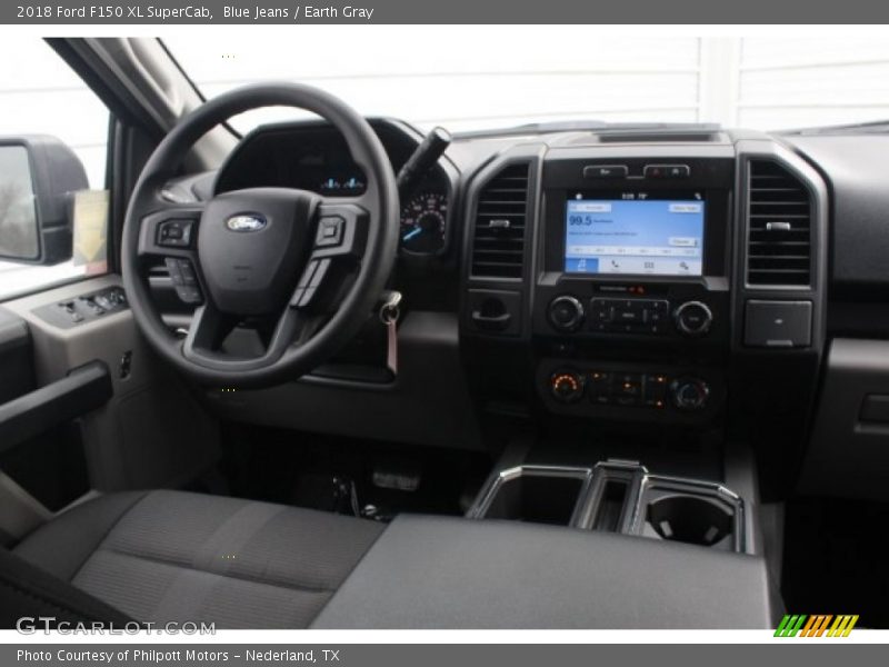 Blue Jeans / Earth Gray 2018 Ford F150 XL SuperCab