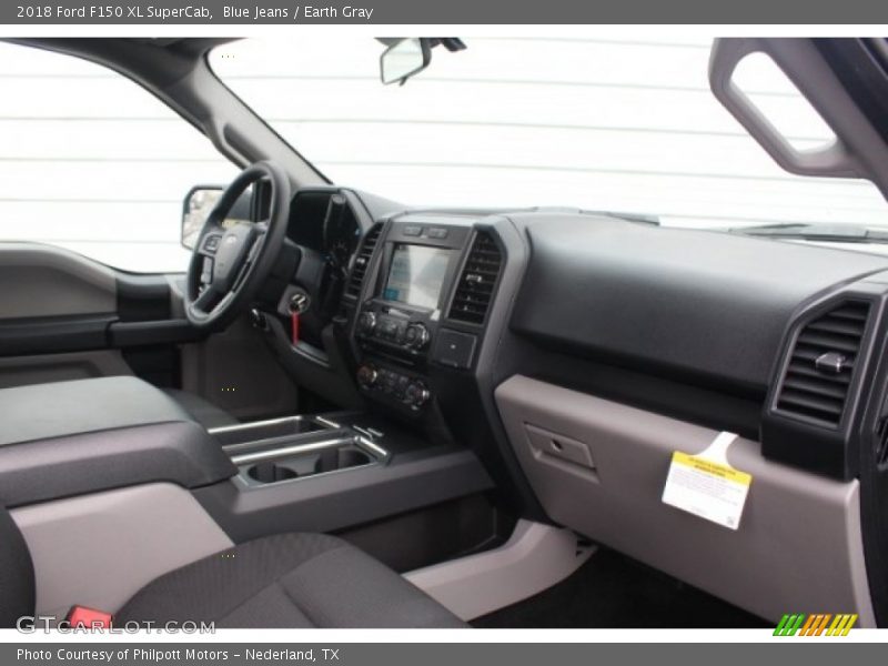 Blue Jeans / Earth Gray 2018 Ford F150 XL SuperCab