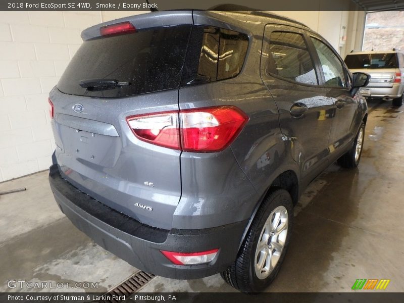 Smoke / Ebony Black 2018 Ford EcoSport SE 4WD