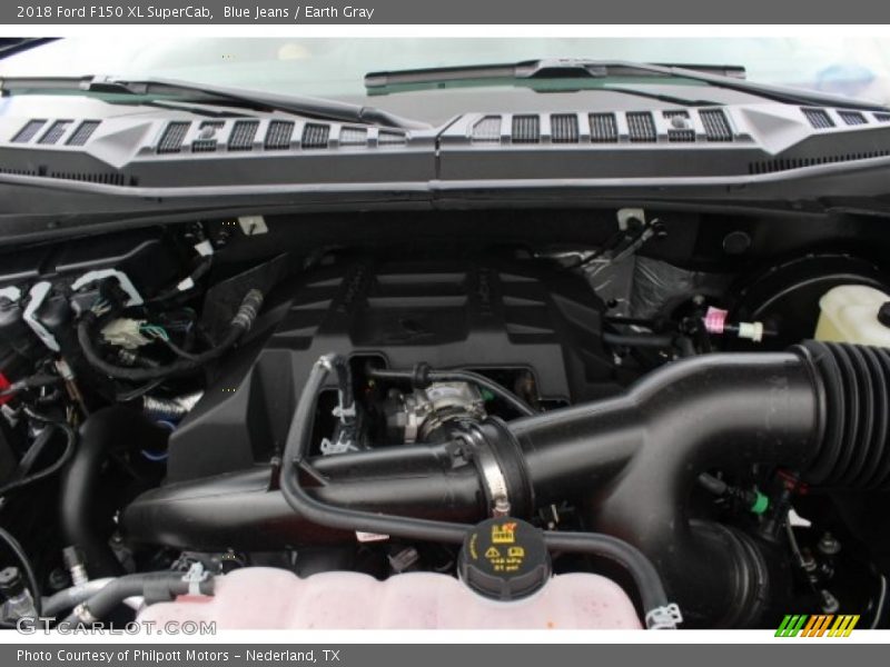 Blue Jeans / Earth Gray 2018 Ford F150 XL SuperCab