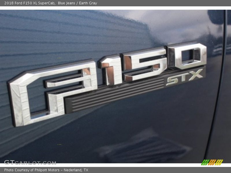 Blue Jeans / Earth Gray 2018 Ford F150 XL SuperCab