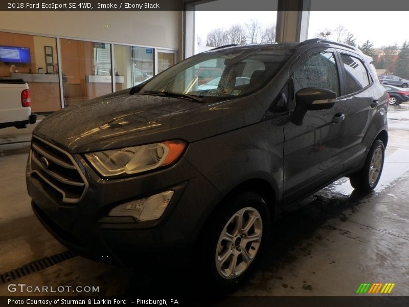 Smoke / Ebony Black 2018 Ford EcoSport SE 4WD