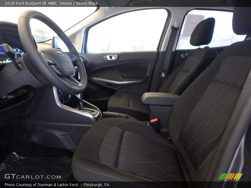 Smoke / Ebony Black 2018 Ford EcoSport SE 4WD