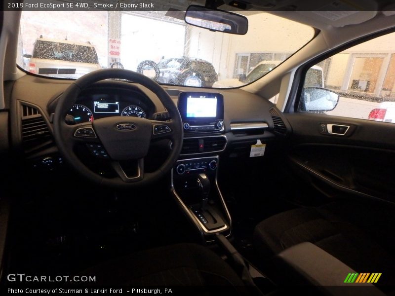 Smoke / Ebony Black 2018 Ford EcoSport SE 4WD