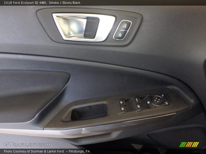Smoke / Ebony Black 2018 Ford EcoSport SE 4WD
