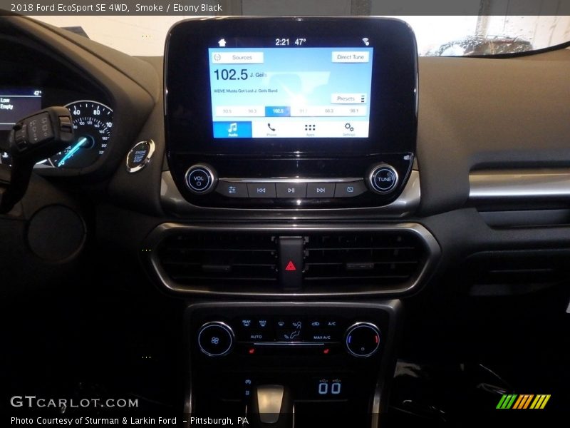 Smoke / Ebony Black 2018 Ford EcoSport SE 4WD