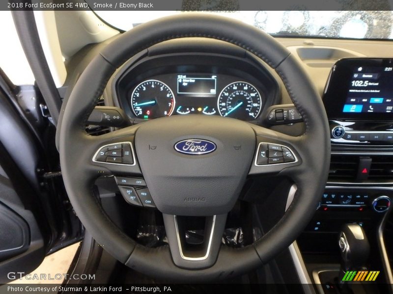  2018 EcoSport SE 4WD Steering Wheel