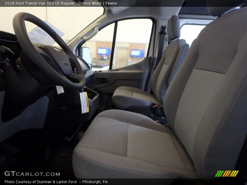 Front Seat of 2018 Transit Van 150 LR Regular