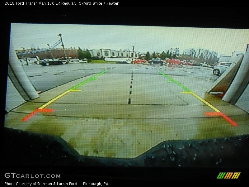 Oxford White / Pewter 2018 Ford Transit Van 150 LR Regular